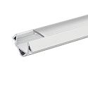 Profil d'angle 3 TP, blanc mat