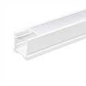 Profil en U 4OP, blanc mat