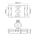 nobil� Accessories for Flexible LED SMD 5050/5630 - connector, fixed, set of 5