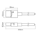 nobil� C�ble de connexion  LED RGB lot de 5, RGB