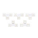 Connecteur en T LED SMD 5050/5630 2 p�les, lot de 5