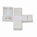 Connecteur en X LED SMD 3528 2 p�les, lot de 5