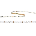 Bande lumineuse LED SMD 2835 dimmable IP20, blanc mat gradable