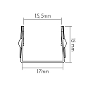 nobilé profile LED NEON SMD 1516 RGB – FLEX mechanical, flexible, chrome