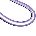 nobilé fully siliconised LED strip NEON 1516 3D 4-pole, RGB white