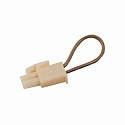 End contact Short-circuit bridge for PowerLED, 2-pole, AMP
