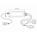 nobil� Transformateur EL-90-12V, IP67, dim 1-10V / PWM dimmable, blanche