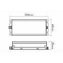 nobil� LED driver with 24V constant voltage EL-240-24V IP67