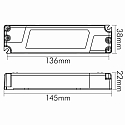 nobil� Bloc d'alimentation EL-25-500, bleu, blanche