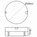 nobil� Bloc d'alimentation EL-9R-350, blanche