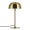 Lampe de table CERA E14 IP20, scintillant, laiton, noir  