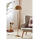 Nordlux Lampadaire CERA E27 IP20, scintillant, laiton, noir  
