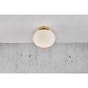 Nordlux Luminaire de plafond ALTON E27 IP20, mat, laiton gradable
