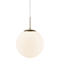 Pendant luminaire GRANT 35, E27, IP20, brass