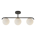 Nordlux Ceiling luminaire GRANT, 3 flames, E14, IP20, black