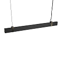 Luminaire à suspension LILT IP20, noir, noir mat gradable