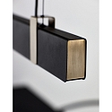 Luminaire à suspension LILT IP20, noir, noir mat gradable