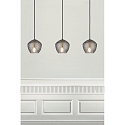 Nordlux Luminaire � suspension ORBIFORM E27 IP20, laiton, couleurs fum�e, noir  