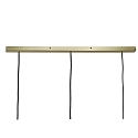 Nordlux Luminaire � suspension ORBIFORM 3 flammes E14 IP20, laiton, couleurs fum�e, noir  