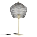 Nordlux Lampe de table ORBIFORM avec interrupteur, avec prise de courant E27 IP20, laiton bross� 