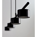 Nordlux Luminaire � suspension CLYDE 4 flammes IP20, noir, noir mat gradable