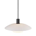 Nordlux Luminaire � suspension VERONA E27 IP20, blanc opale, noir , noir mat 