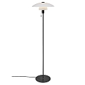 Nordlux Lampadaire VERONA E27 IP20, blanc opale, noir , noir mat 