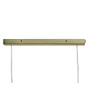 Nordlux Luminaire à suspension CONTINA 3 flammes G9 IP20, scintillant, laiton, blanc opale, noir , blanche 
