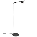 Lampadaire CONTINA G9 IP20, blanc opale, noir , noir mat 