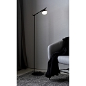 Lampadaire CONTINA G9 IP20, blanc opale, noir , noir mat 