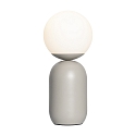 Table lamp NOTTI, E14, IP20, gray