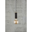 Nordlux Luminaire à suspension GALLOWAY E27 IP20, laiton, noir , noir mat 