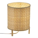 Nordlux Lampe de table TRINIDAD E27 IP20, marron, blanche 