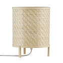 Nordlux Lampe de table TRINIDAD E27 IP20, marron, blanche 