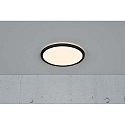Nordlux LED Ceiling luminaire OJA 29 LED Bathroom luminaire, 14,5W, 3000/4000K, IP54, black