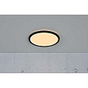 Nordlux LED Ceiling luminaire OJA 29 LED Bathroom luminaire, 14,5W, 3000/4000K, IP54, black