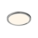 LED Ceiling luminaire OJA 29 Bathroom luminaire, 14,5W, 3000/4000K, 1600lm, IP54, ring white and chrome