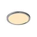 Nordlux Luminaire de plafond OJA 29 IP54 SCENE SELECT rond, CCT Switch, r�glable IP54, nickel bross�, blanche 