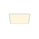 Luminaire de plafond OJA SQUARE 29 SCENE SELECT angulaire, CCT Switch, r�glable IP20, blanc mat gradable