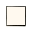 Nordlux LED Ceiling luminaire OJA SQUARE 29, 14,5W, 3000/4000K, 1600lm, IP20, ring white and brushed nickel