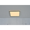 Nordlux LED Ceiling luminaire OJA SQUARE 29, 14,5W, 3000/4000K, 1600lm, IP20, ring white and brushed nickel