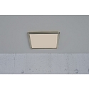 Nordlux LED Ceiling luminaire OJA SQUARE 29, 14,5W, 3000/4000K, 1600lm, IP20, ring white and brushed nickel