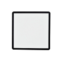 Nordlux LED Ceiling luminaire OJA SQUARE 29 Bathroom luminaire, 14,5W, 3000/4000K, 1600lm, IP54, ring black