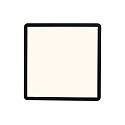 Nordlux LED Ceiling luminaire OJA SQUARE 29 Bathroom luminaire, 14,5W, 3000/4000K, 1600lm, IP54, ring black
