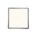 Nordlux Luminaire de plafond OJA SQUARE 29 IP54 SCENE SELECT angulaire, CCT Switch, r�glable IP54, chrome gradable