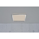 Nordlux Luminaire de plafond OJA SQUARE 29 IP54 SCENE SELECT angulaire, CCT Switch, r�glable IP54, chrome gradable