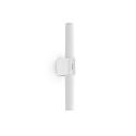 LED Bathroom luminaire HELVA DOUBLE BASIC LED Mirror luminaire, 9W, 3000K, 900lm, IP44, white