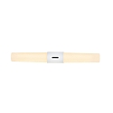 LED Bathroom luminaire HELVA DOUBLE BASIC LED Mirror luminaire, 9W, 3000K, 900lm, IP44, white
