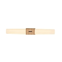Nordlux wall luminaire HELVA DOUBLE BASIC IP44, wood, mat 
