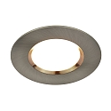 Nordlux LED Recessed luminaire DORADO Smart Light, set of 1, 4,7W, 2200-6500K, 380lm, IP65, brushed nickel